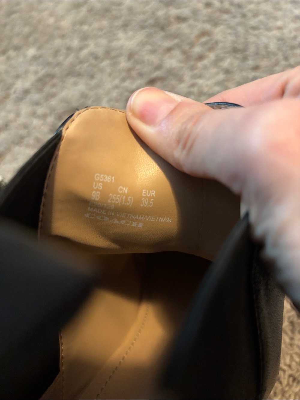 Coach Black Leather Chelsea Ankle Boots with Gold Stud Detailing - Picture 8 of 8